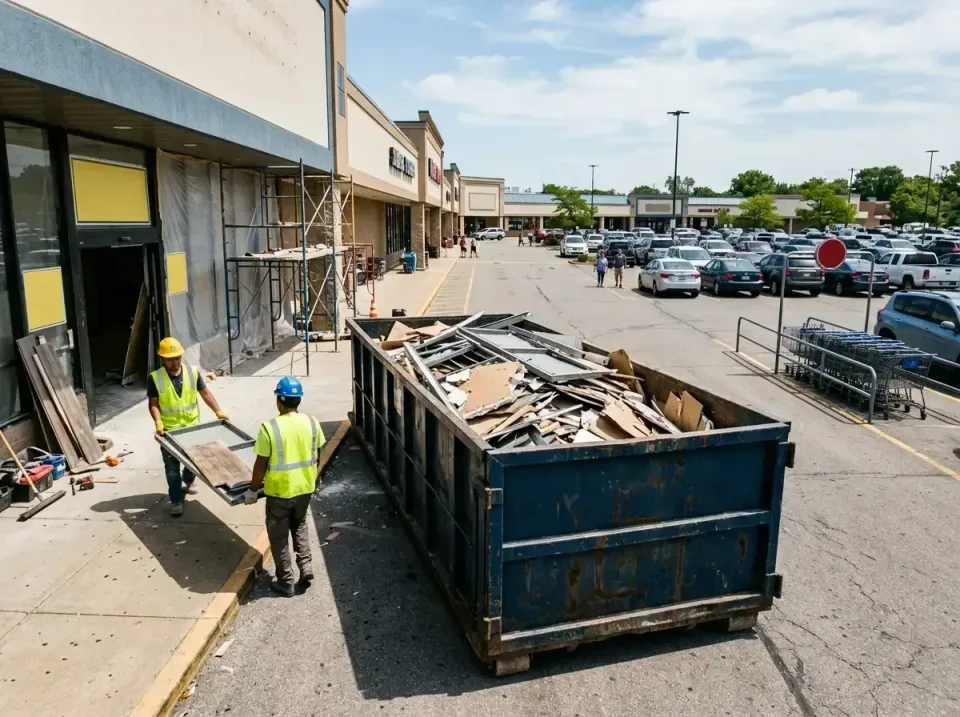 retail-store-renovation-debris-003 — frequently asked questions, Roll-off Dumpster Rentals in Meridian Village, CO